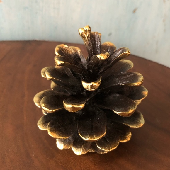 A real pinecone made from bronze using “lost wax” casting process - Picture 4 of 14